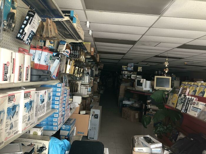Figure Y'all Would Like This One, A Computer Shop In My Hometown. Untouched Seemingly Since 2002