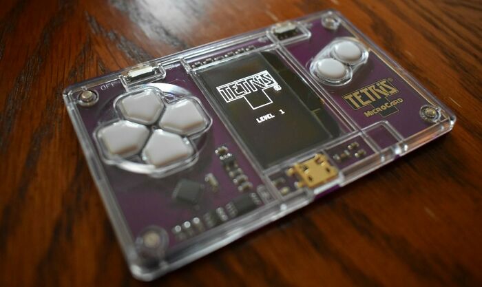 Card-Sized Pocket Tetris!