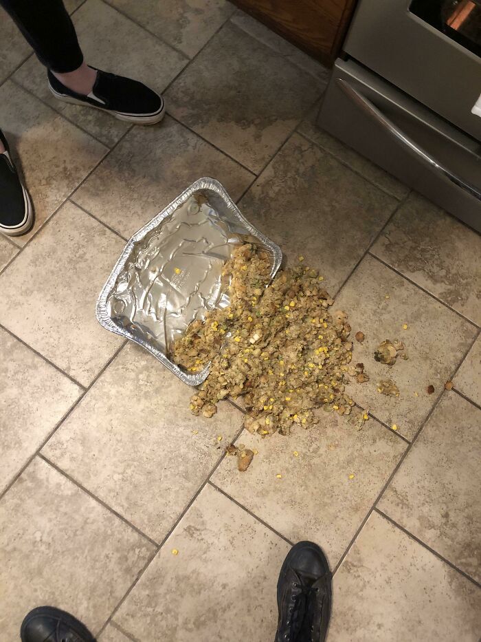 I And My Girlfriend Was Making Stuffing For Her Mom’s Early Thanksgiving