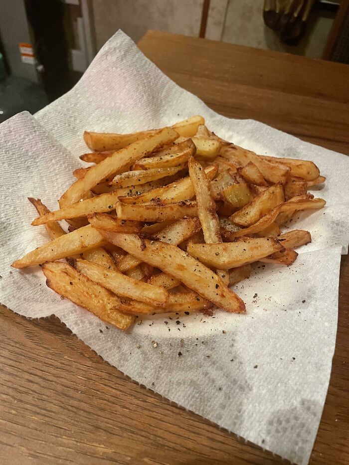 I’m 15 And I Just Cooked My First Batch Of French Fries And They Were Delicious