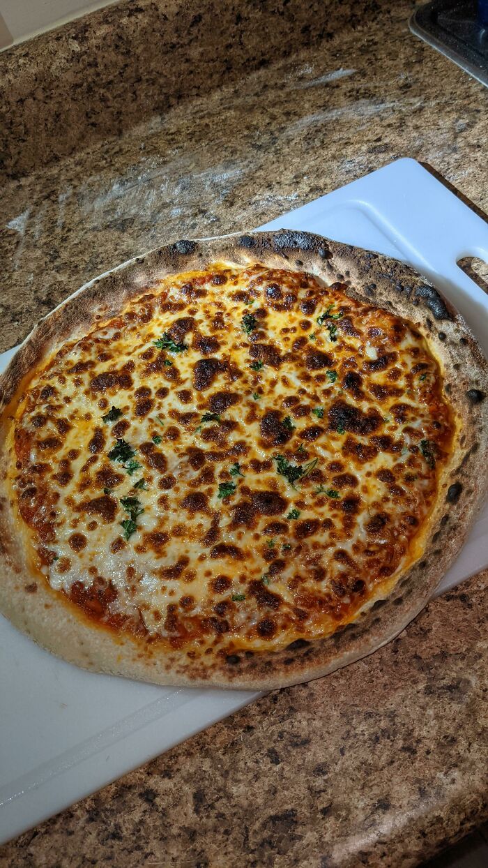 [homemade] I've Seen A Couple Pizzas Here Recently So I Thought I'd Post Mine