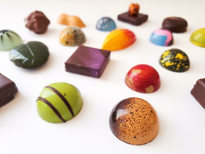 Assorted Bonbons I Made In Pastry School Last Week!