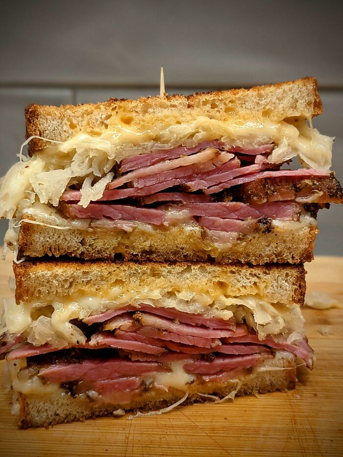 Homemade Reuben Sandwich