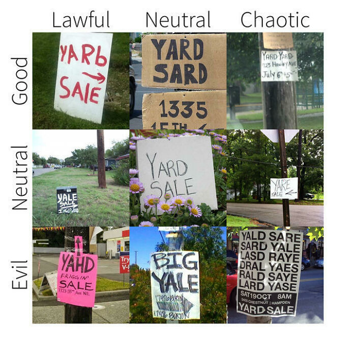 Is It Really That Difficult To Spell Yard Sale Right?
