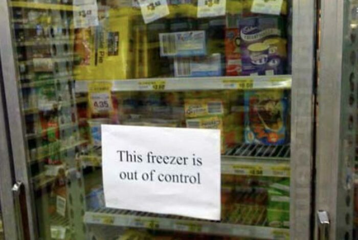 An Out Of Control Freezer