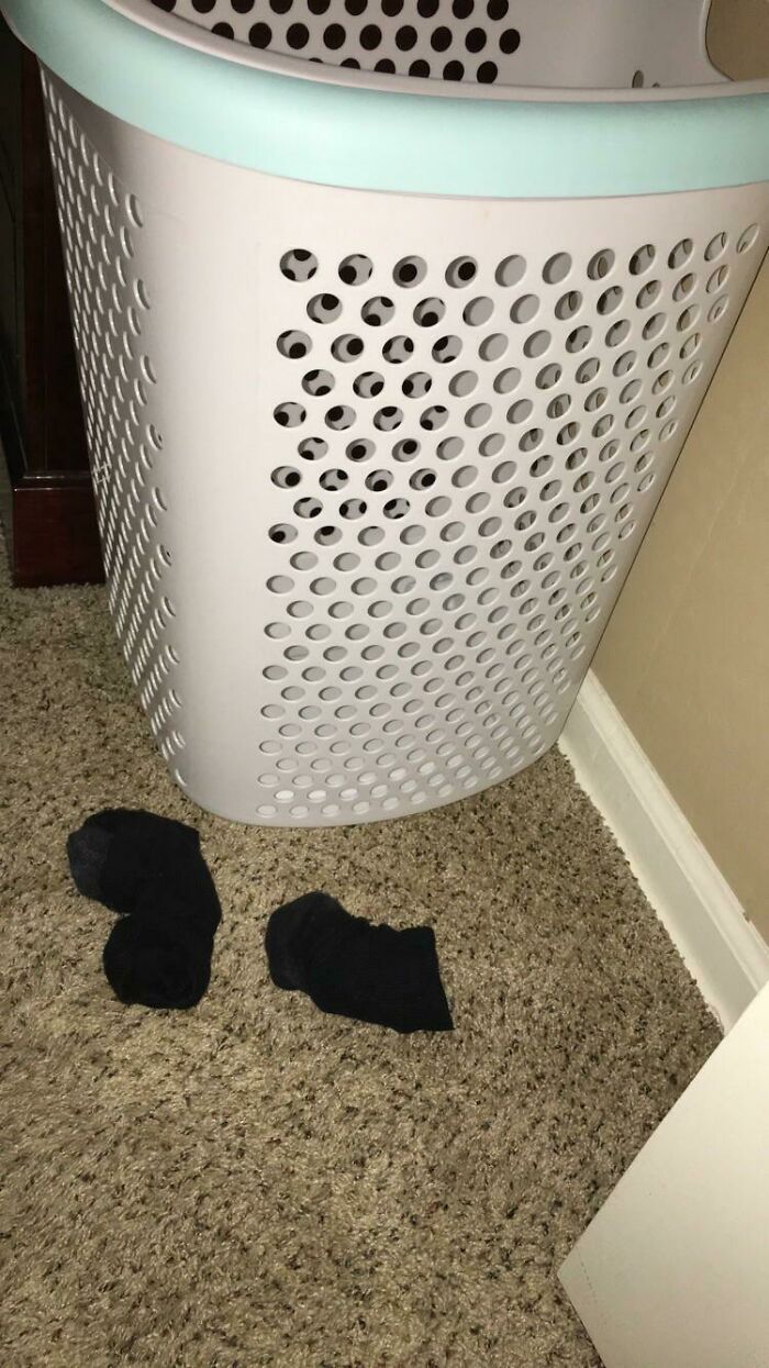 Where My Husband Puts His Socks