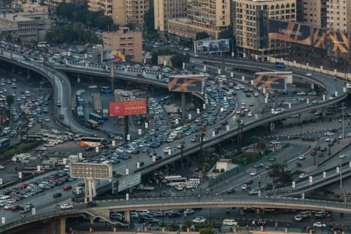 One More Lane Will Solve This. Cairo