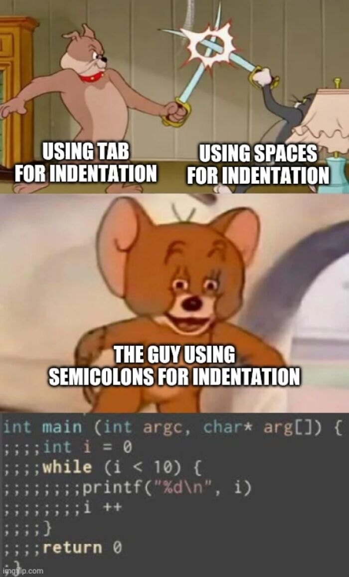 Little Contribution To The Indentation War
