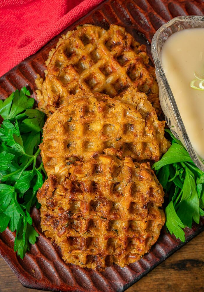 Stove Top Stuffing Waffles!!!