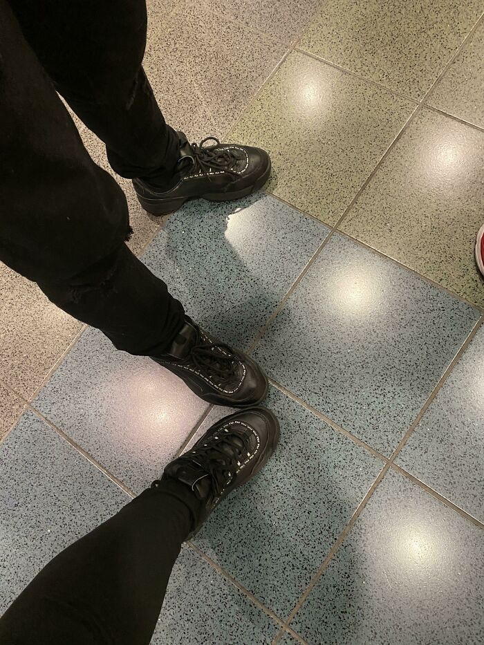 First Time Seeing Best Friends In 5 Years, We Were Rocking The Same Sneakers