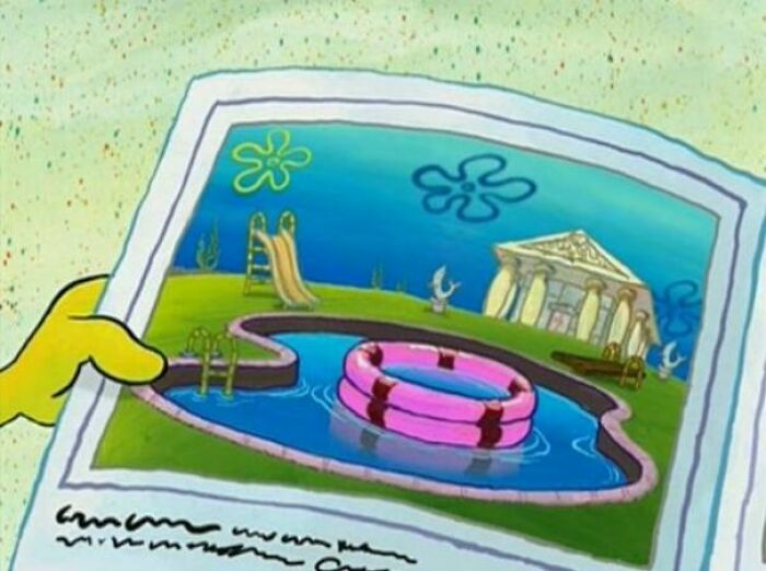 "He Has A Swimming Pool In His Swimming Pool!"