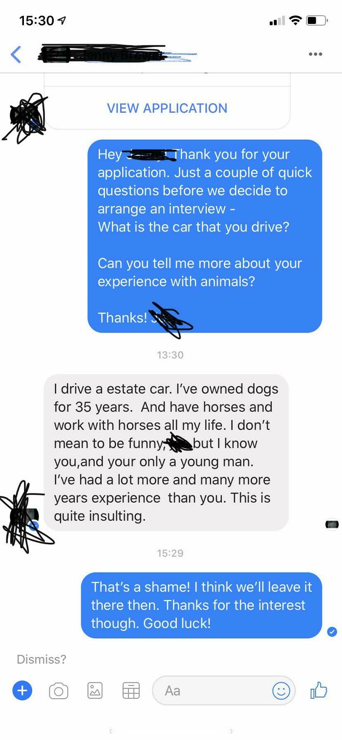 I’m A Dog Walker Who’s Posted A Part Time Position. Responded To This Woman To Find Out More...