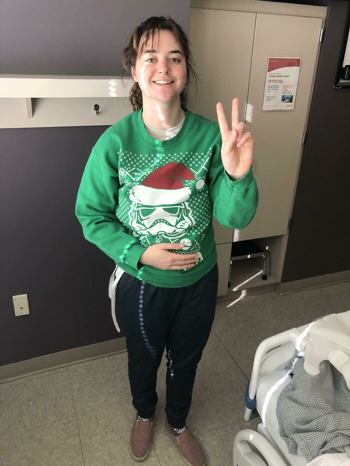 After Being In And Out Of The Hospital The Past Week I Got Discharged Today On Christmas