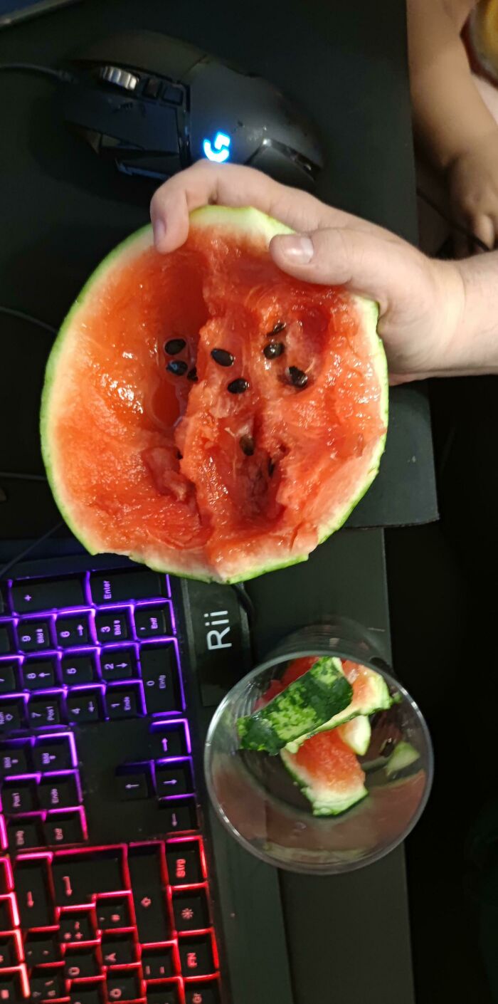 How My Husband Eats Watermelon. I May Have To Rethink Our Marriage