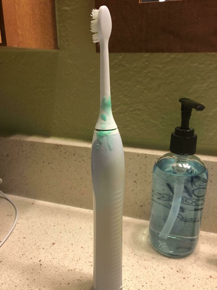 My Husband’s Toothbrush