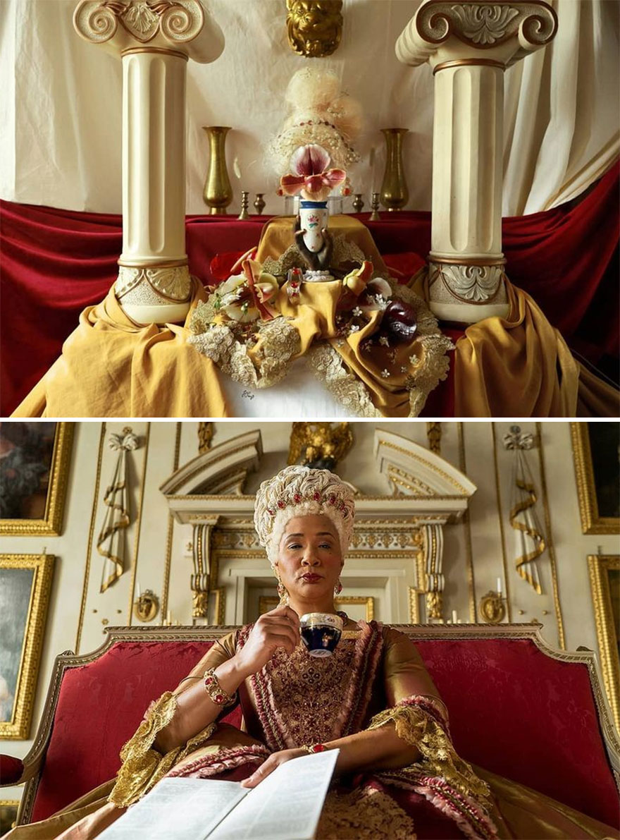 Artist Performs Floral Interpretations Of Great Works Of Art