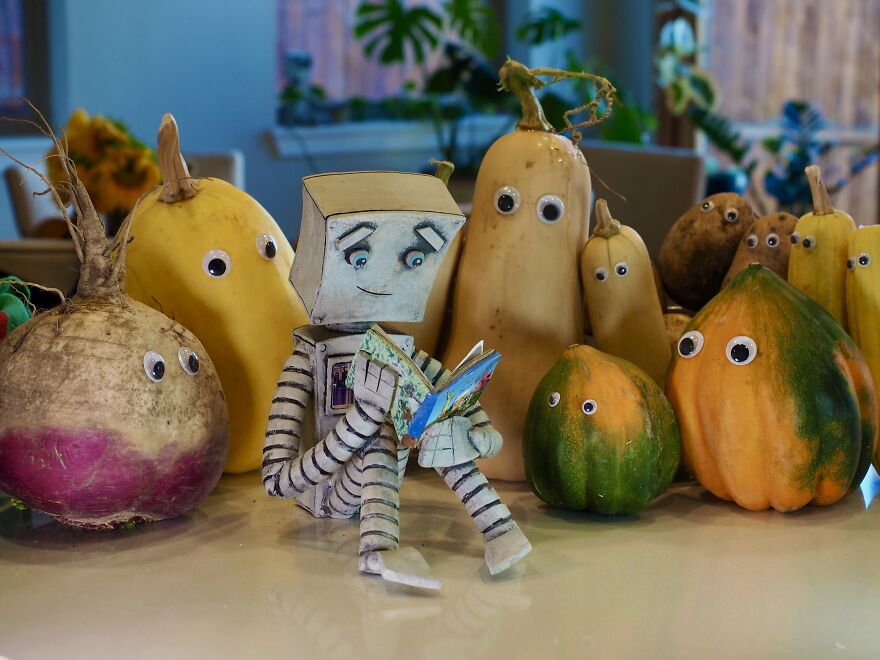 I Use My Ceramic Robot Sculptures To Tell Longer Narratives About Kindness, And What It Really Means To Be Super.