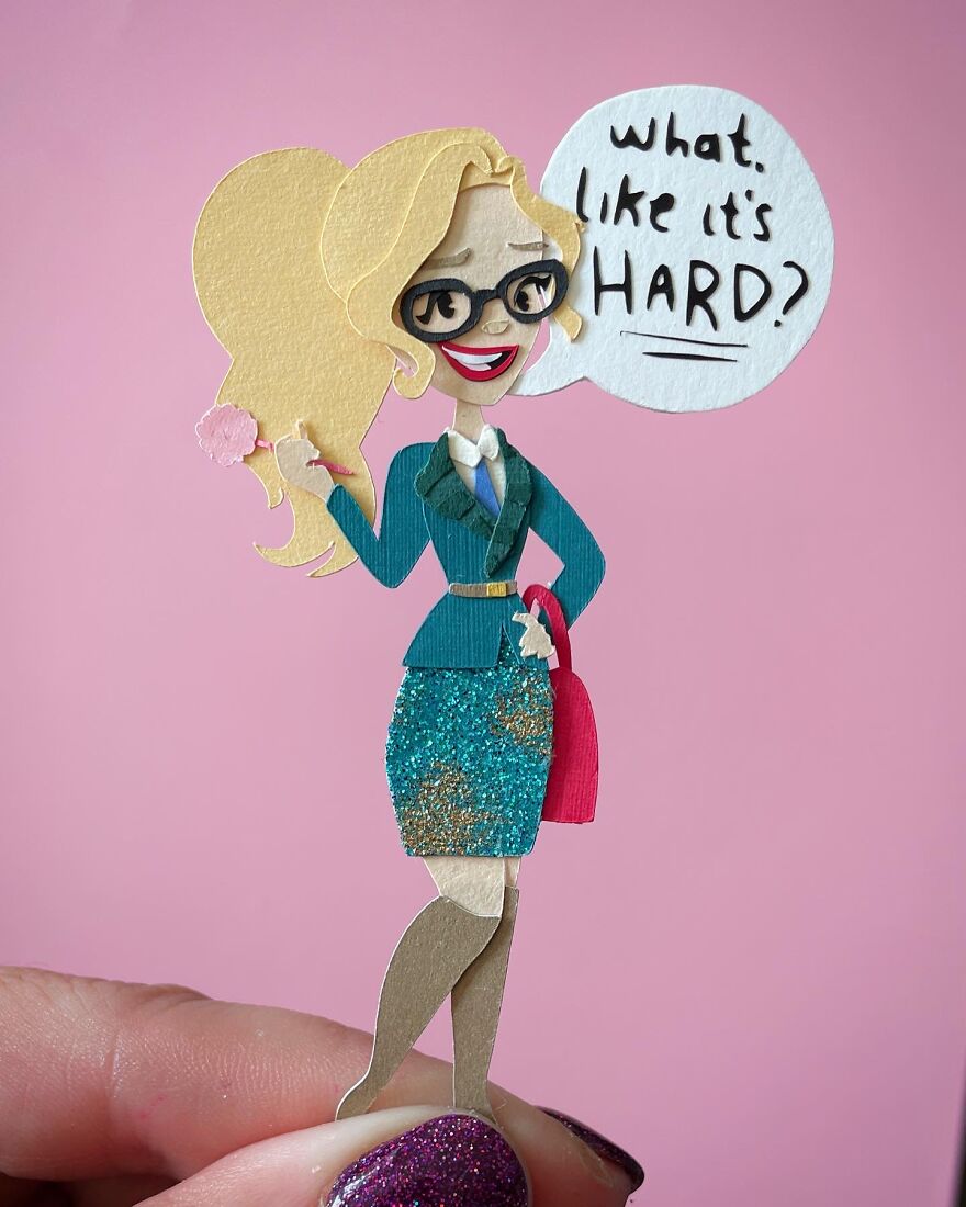 I Made Some Teeny Tiny Paper Homages To My Favorite Millennial Things