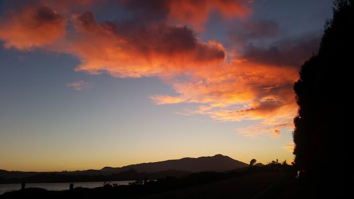 Sunset, Mt. Tamalpais, Marin County, California