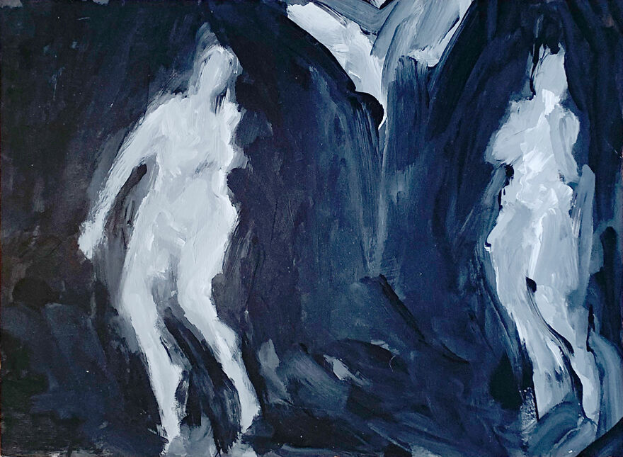 Artist Who Just Celebrated His 90th Birthday Exhibits His Dark Occult Works For First Time At The Witchcraft Museum In Cleveland