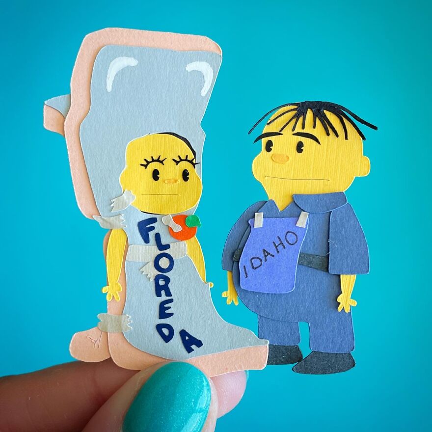 I Made Some Teeny Tiny Paper Homages To My Favorite Millennial Things