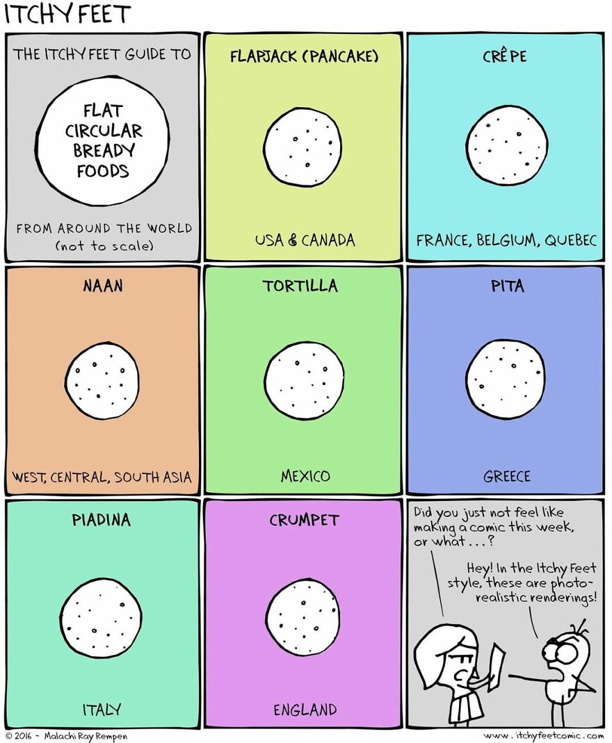 Artist Hilariously Illustrates The Differences Between Different Countries And Languages (New Pics)