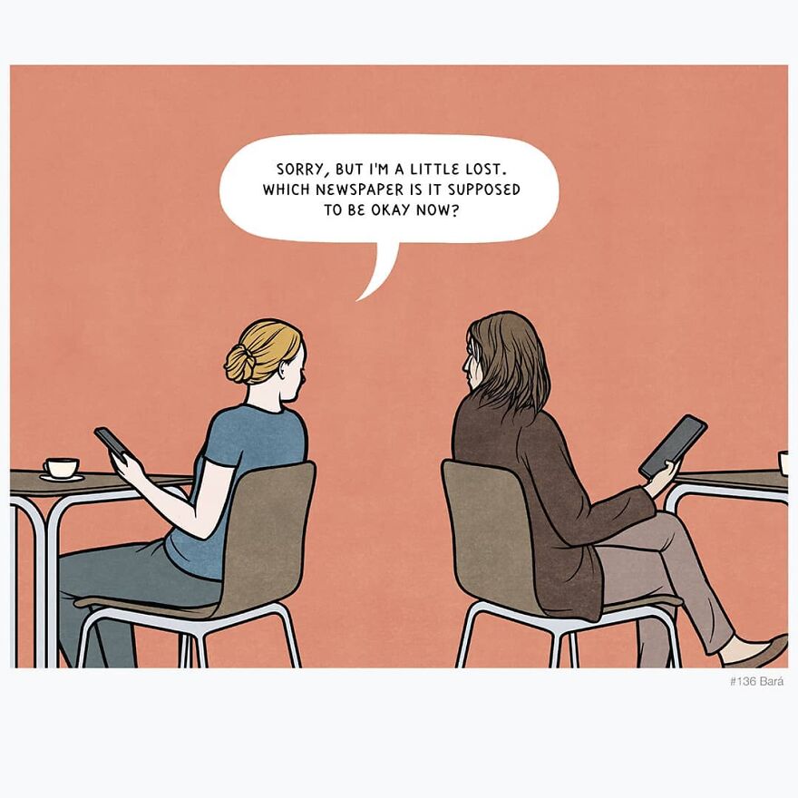 Artist Creates Comics That Show Life As It Is