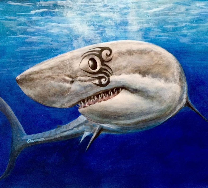 Artist Does Trolling Pop Culture Characters In His Paintings