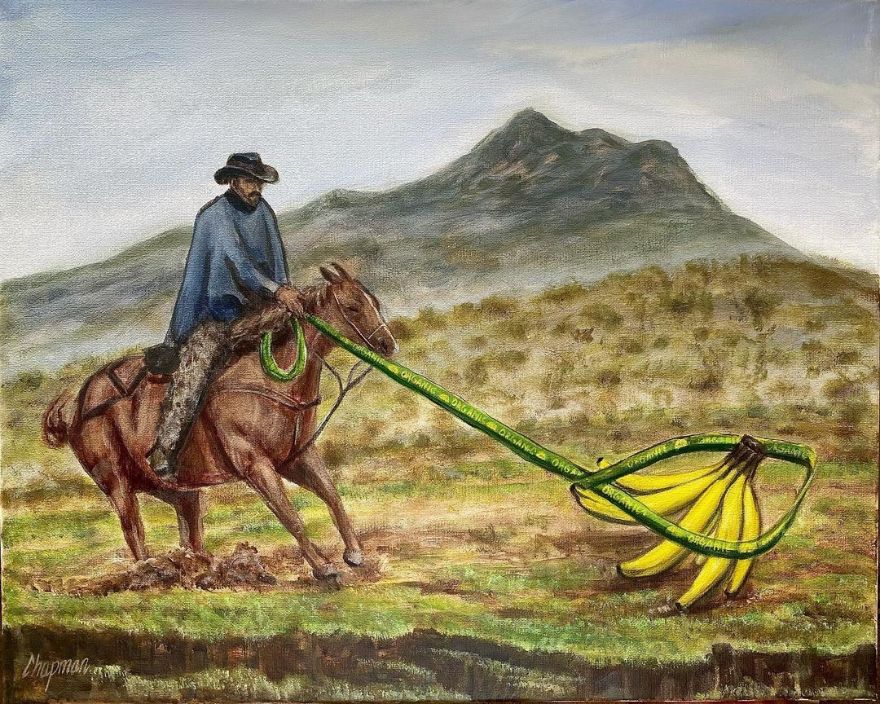 Artist Does Trolling Pop Culture Characters In His Paintings