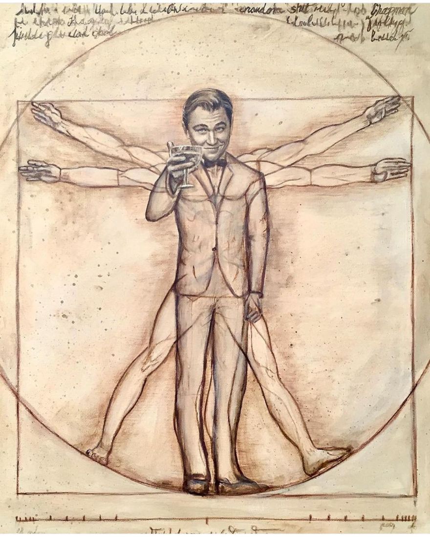 Artist Does Trolling Pop Culture Characters In His Paintings