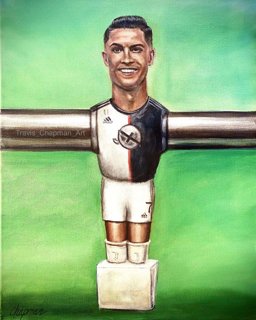 Artist Does Trolling Pop Culture Characters In His Paintings