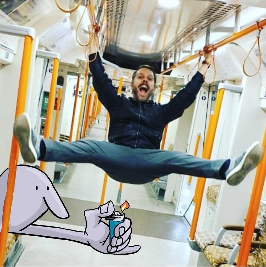 Brazilian Artist Makes 'Fun Invasion' On Instagram Photos (New Pics)