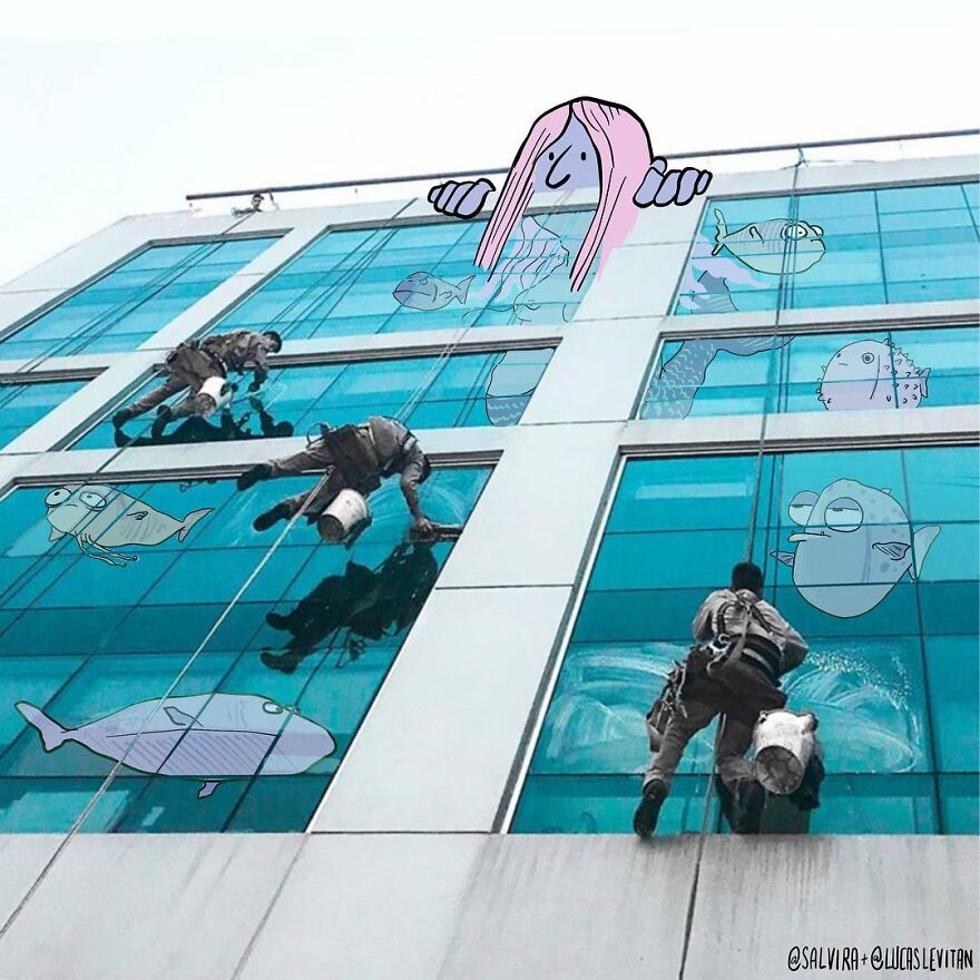 Brazilian Artist Makes 'Fun Invasion' On Instagram Photos (New Pics)