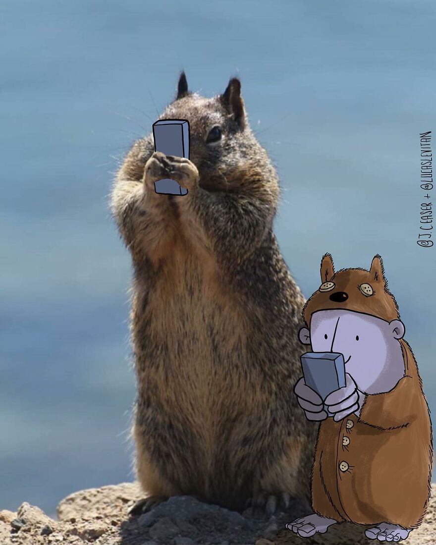 Brazilian Artist Makes 'Fun Invasion' On Instagram Photos (New Pics)