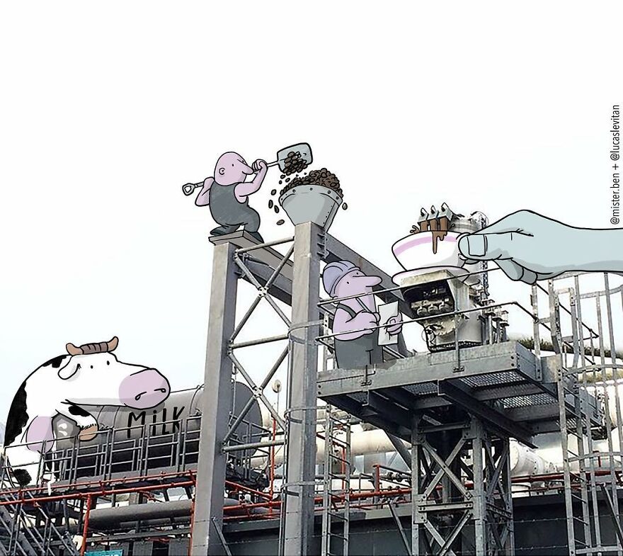 Brazilian Artist Makes 'Fun Invasion' On Instagram Photos (New Pics)