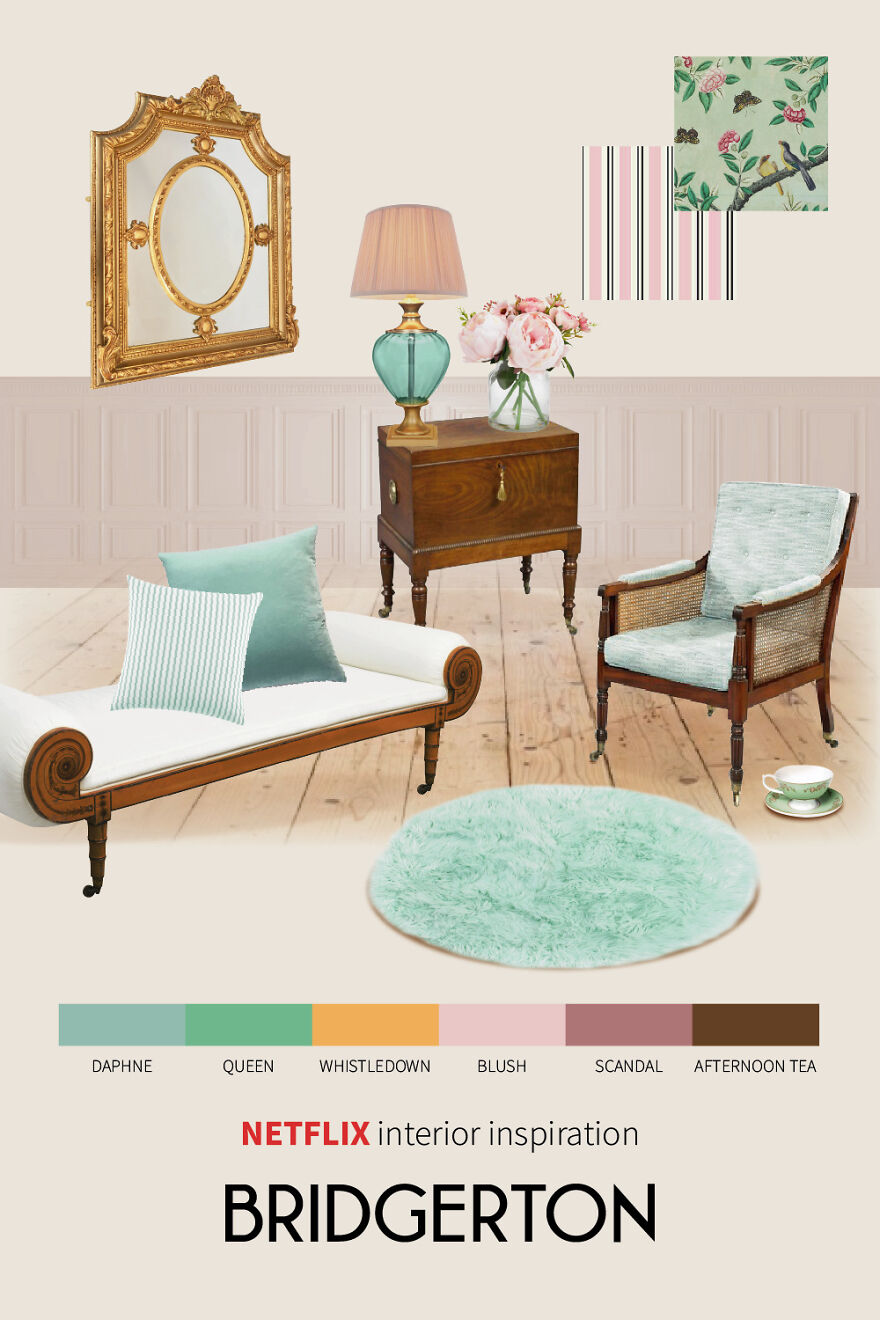 We Created 8 Interior Design Moodboards Inspired By Popular Netflix Shows We Created 8 Interior Design Moodboards Inspired By Popular Netflix Shows