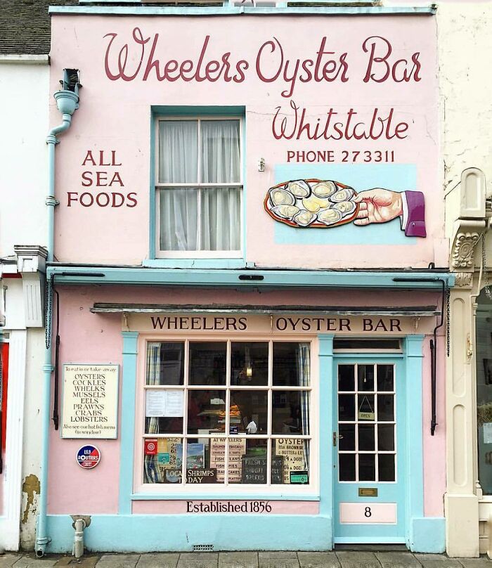 Wheeler’s Oyster Bar. Whistable, England C. 1856