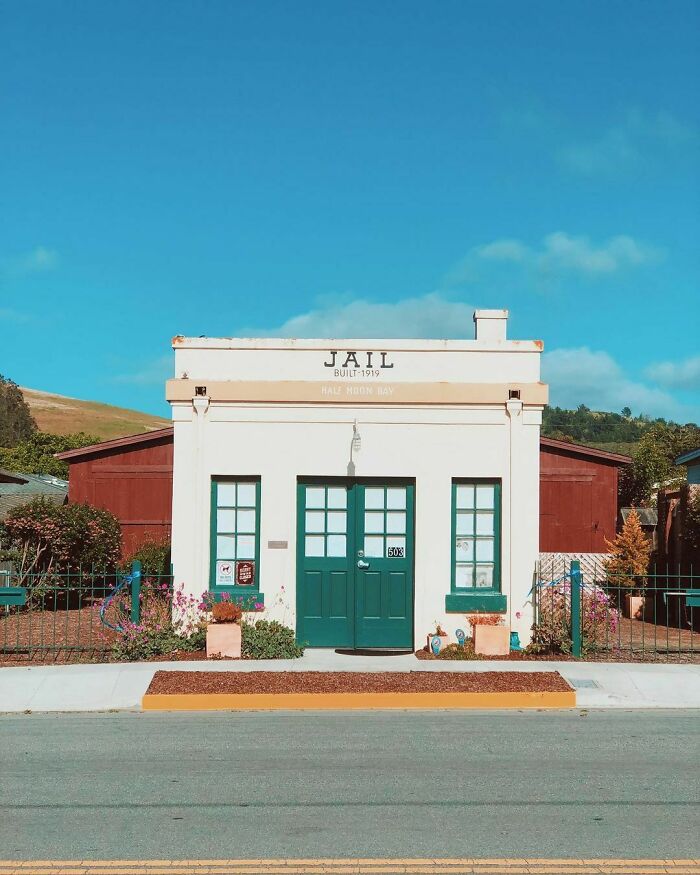 Half Moon Bay Jail Museum. Half Moon Bay, California C.1919