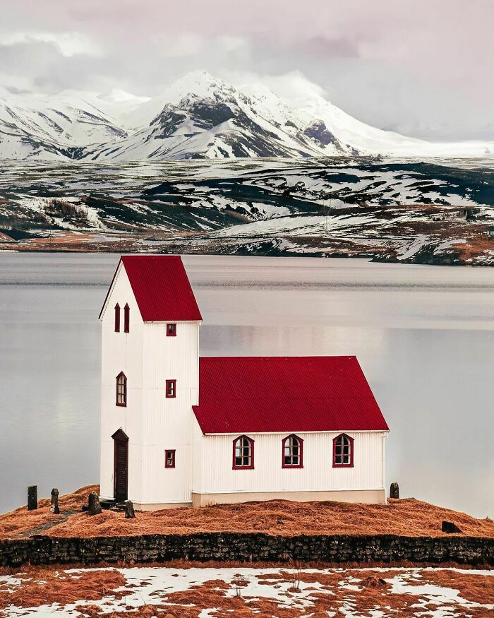 Iglesia de Úlfljótsvatn Úlfljótsvatn, Islandia C. 1914