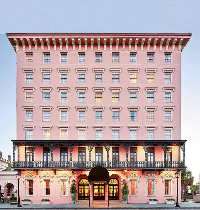 Hotel Mills House, Charleston, Carolina del Sur C.1853