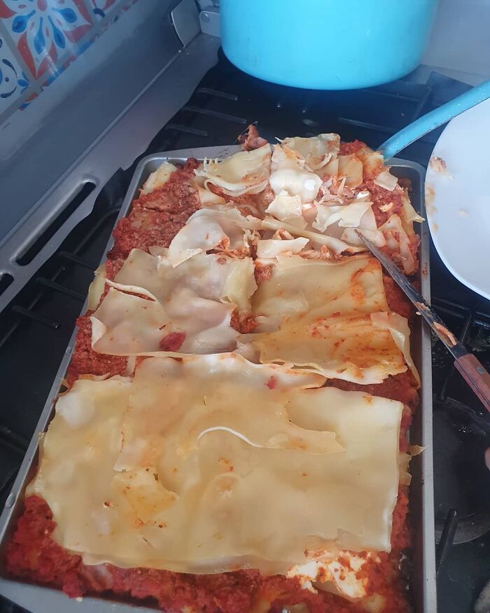 Happy Easter Y'all. Bae Cooked Some Lasagna