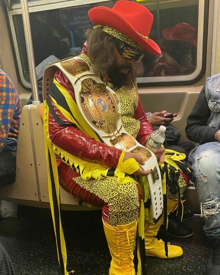 Every Day Is Halloween In New York Subways