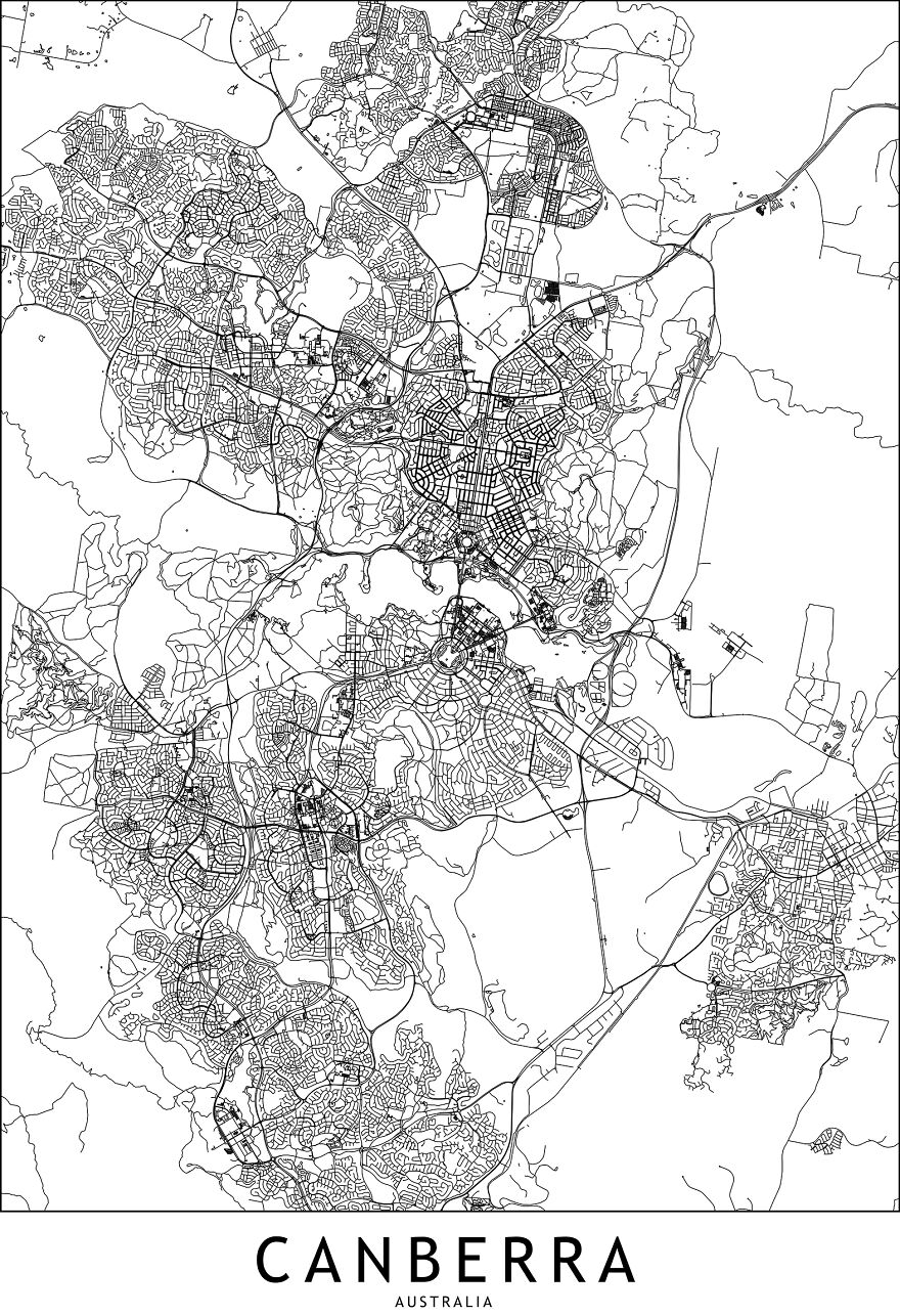 I Draw Line Maps Of World Cities Part 2