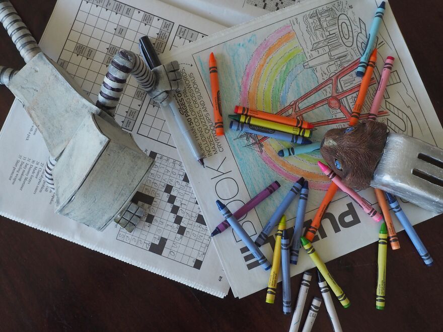 I Use My Ceramic Robot Sculptures To Tell Longer Narratives About Kindness, And What It Really Means To Be Super.