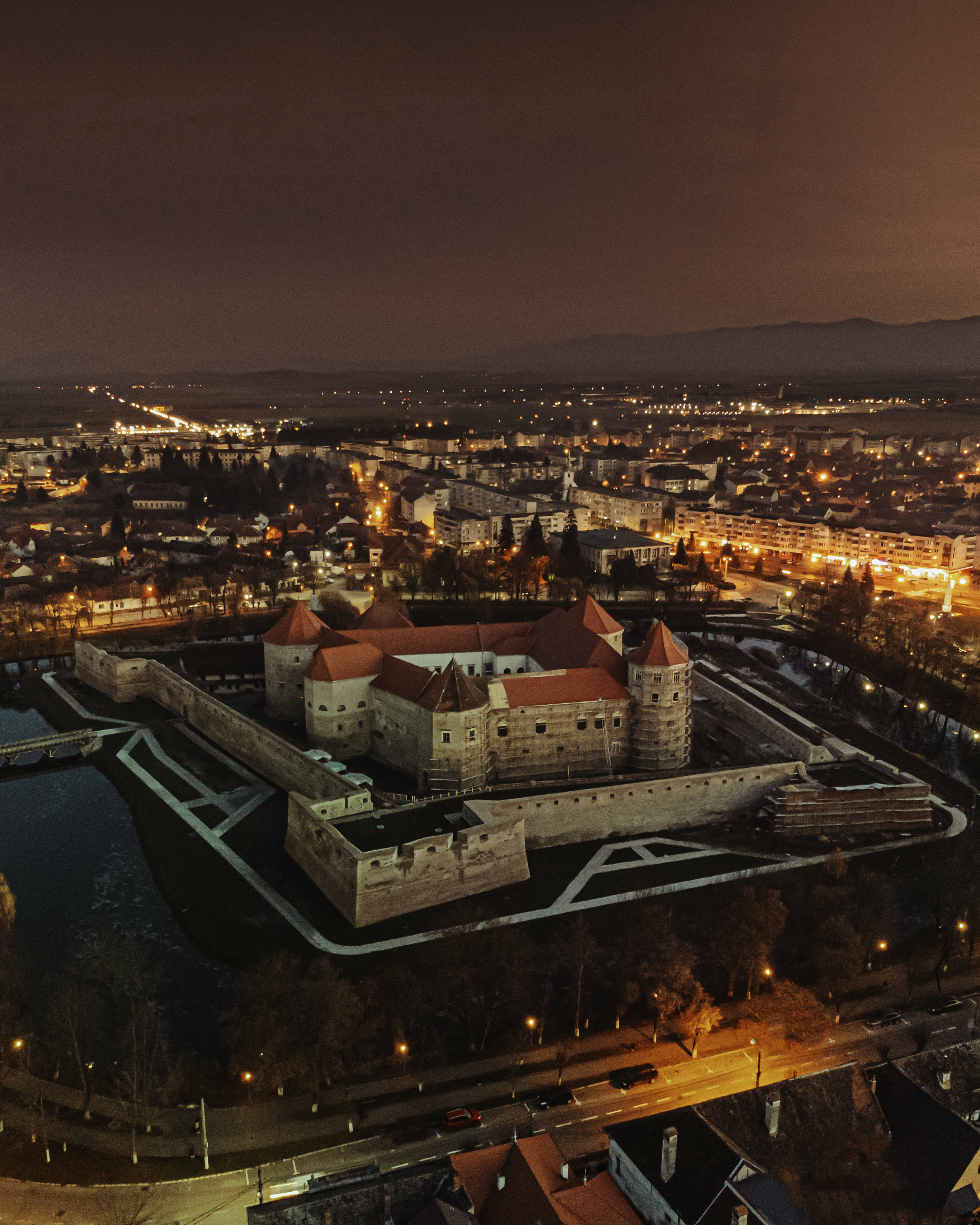 I Photographed Fagaras, My Beautiful Hometown, With My Little Drone