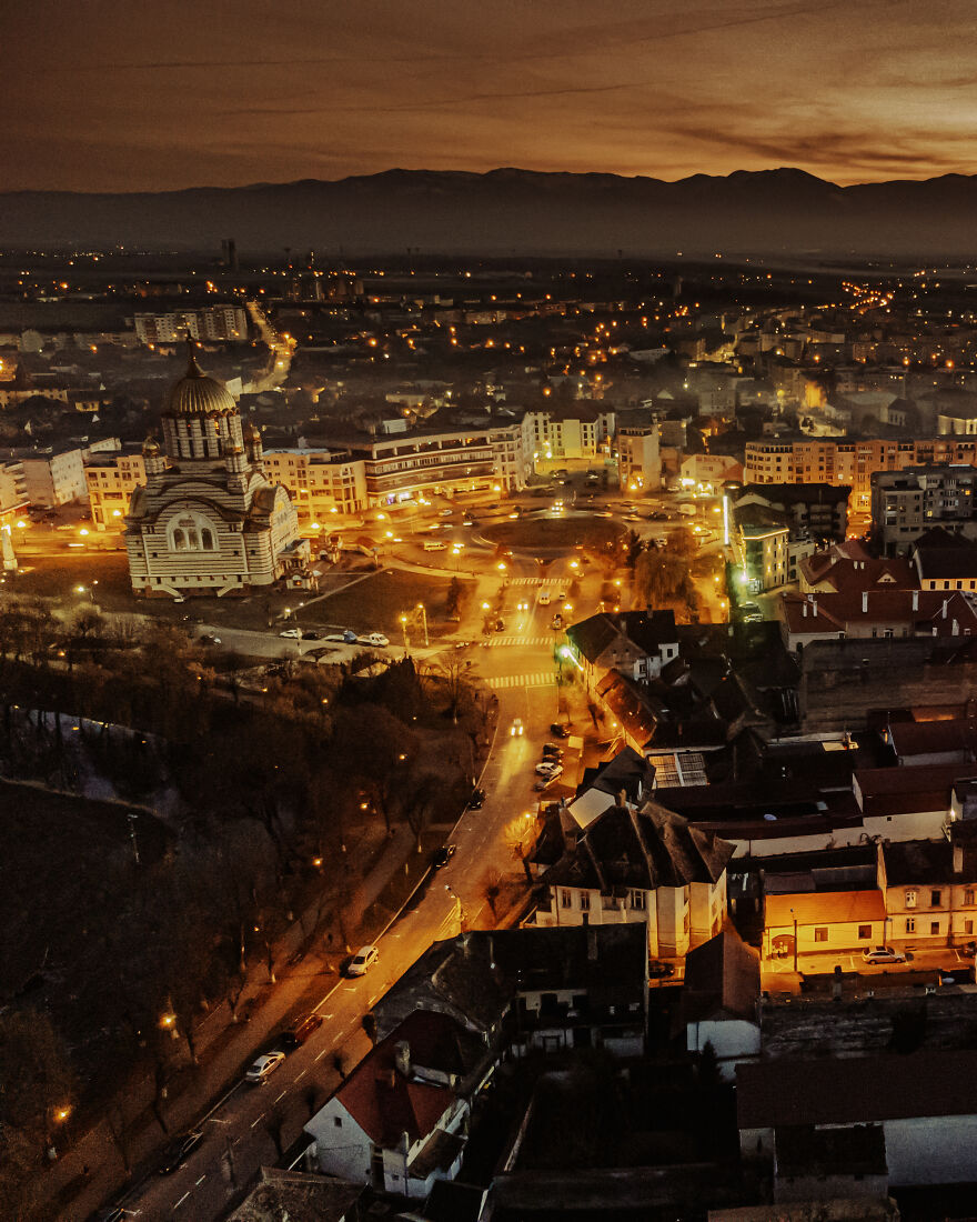 I Photographed Fagaras, My Beautiful Hometown, With My Little Drone