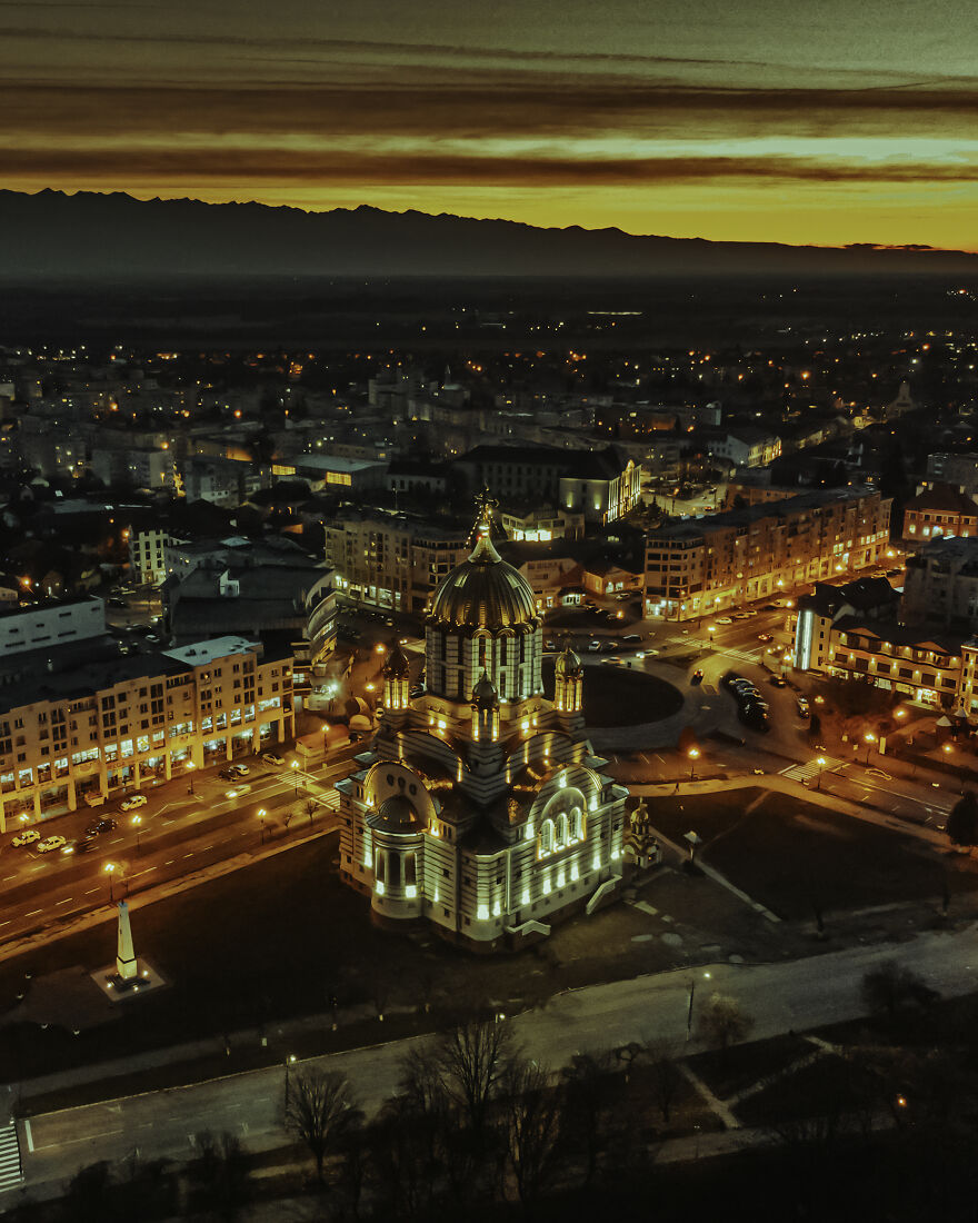 I Photographed Fagaras, My Beautiful Hometown, With My Little Drone