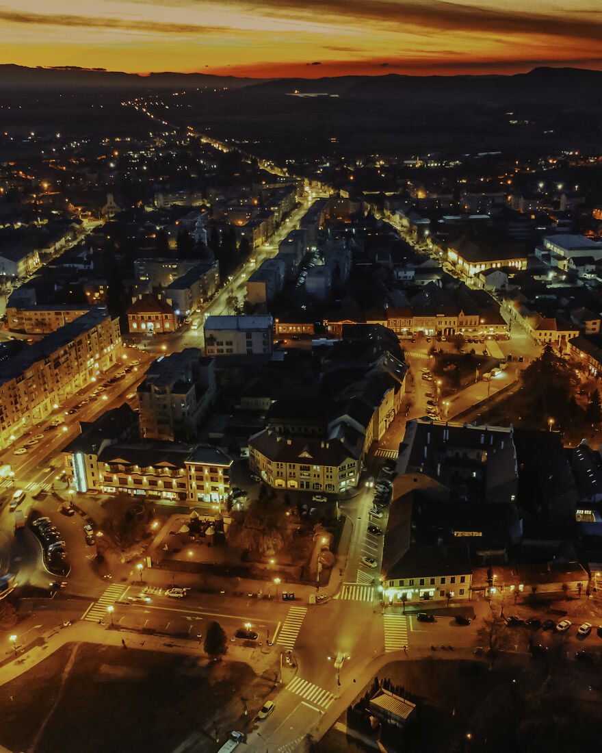 I Photographed Fagaras, My Beautiful Hometown, With My Little Drone