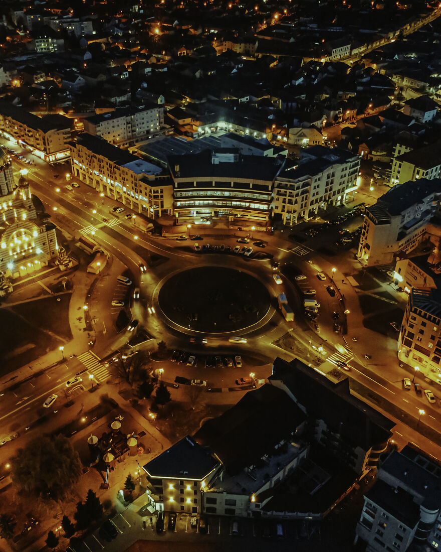 I Photographed Fagaras, My Beautiful Hometown, With My Little Drone