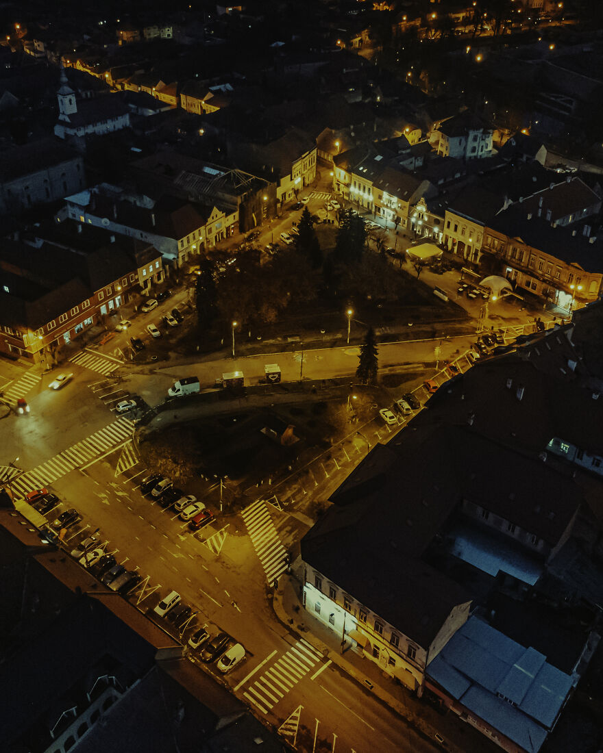 I Photographed Fagaras, My Beautiful Hometown, With My Little Drone